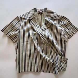 Romeo Gigli Wrap Blouse
